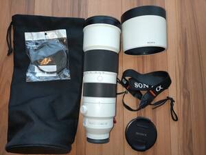 (中古)SONY超望遠ズーム 200-600mm Gレンズ SEL200600G (95mm Marumi 保護フィルター付き)