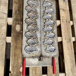 【福岡】たい焼き鉄板 パタっと裏返し