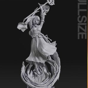 ファイナルファンタジー10 ユウナ 1/10スケール ガレージキット ガレキ 未塗装未組立 美少女