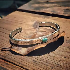 ターコイズ バングル ブレスレット アクセサリー インディゴ インディアン シルバー メンズ おしゃれ プレゼント 贈り物 ジュエリー 腕輪