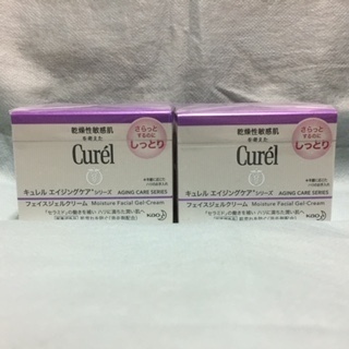 ◆送料0円◆キュレル エイジングケア フェイスジェルクリーム 2個セット