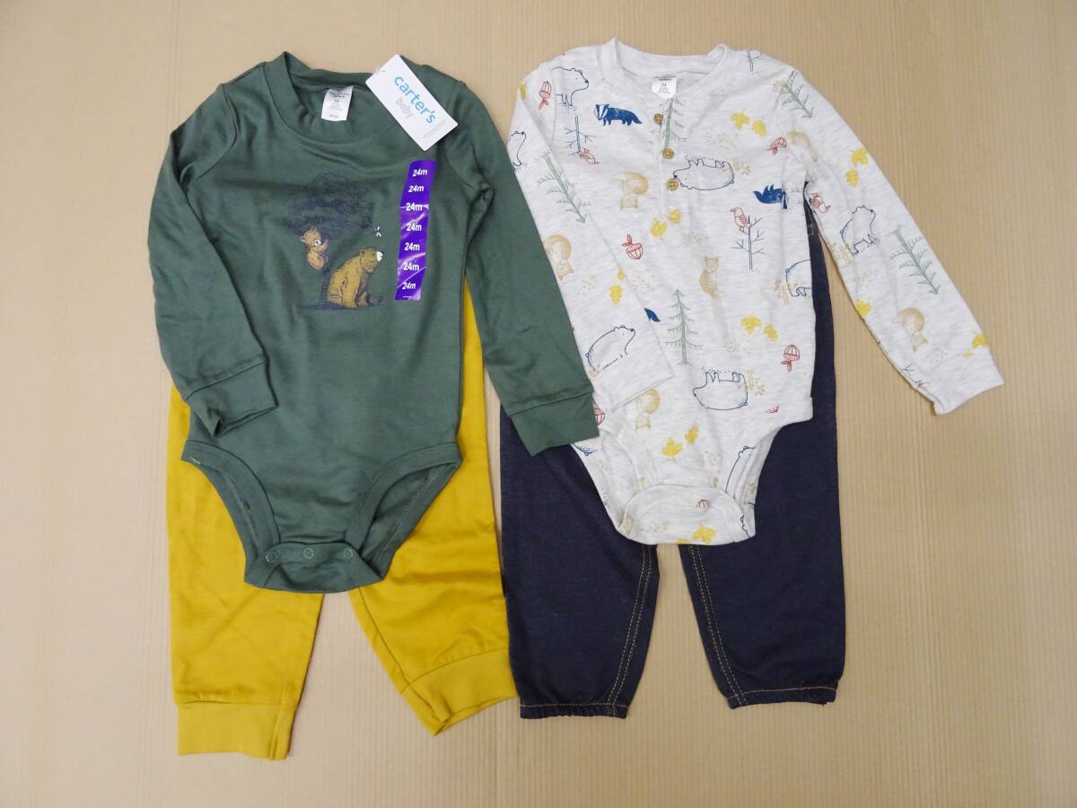 H026-3 新品 4点セット カーターズ carter's ベビー 男の子 女