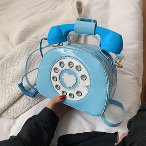 【Dブルー】電話 ショルダーバッグ レディース 韓国語版 ファッション 個性