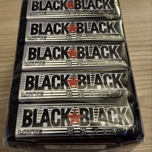 ブラックブラックガム ロッテ 匿名配送 眠気スッキリ