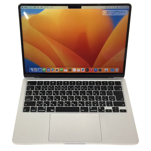 【即決価格◎本日発送】MacBook Air M2 美品／箱あり完備 MacBook Air 2022年4月購入 美品