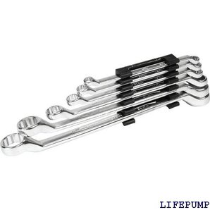 イーバリュー E-Value ロングメガネレンチセット ミリサイズ 6本組 EMW-06S 8577