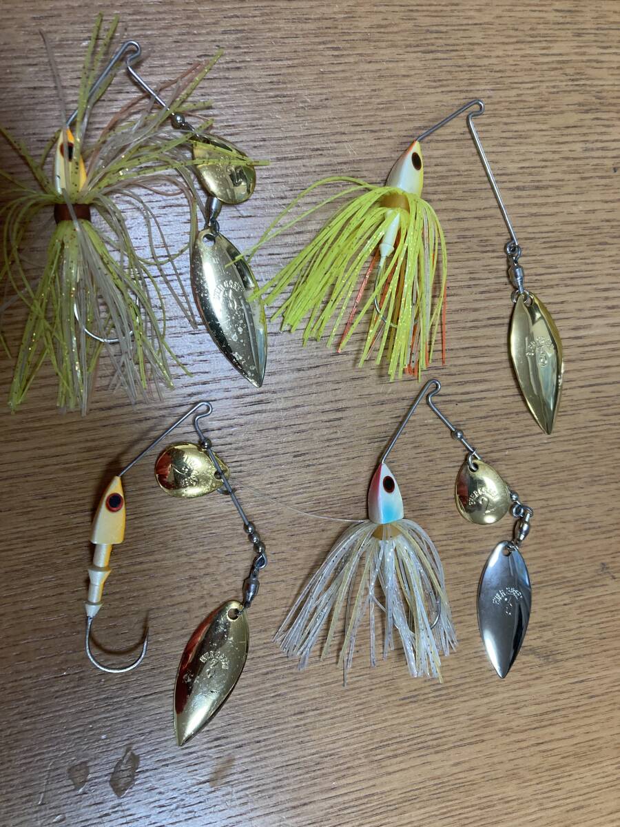 中古 エバーグリーン スピナーベイト デルタフォース等セット #17-1 中古 エバーグリーン スピナーベイト デルタフォース等セット