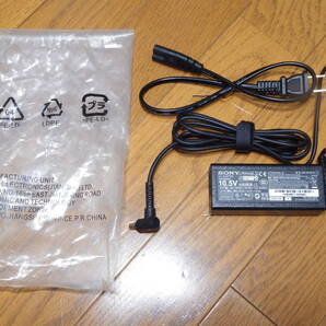 新品・SONY製 純正 ACアダプター VGP-AC10V10 10.5V 3.8A 丸型 4.8mm*1.7mm