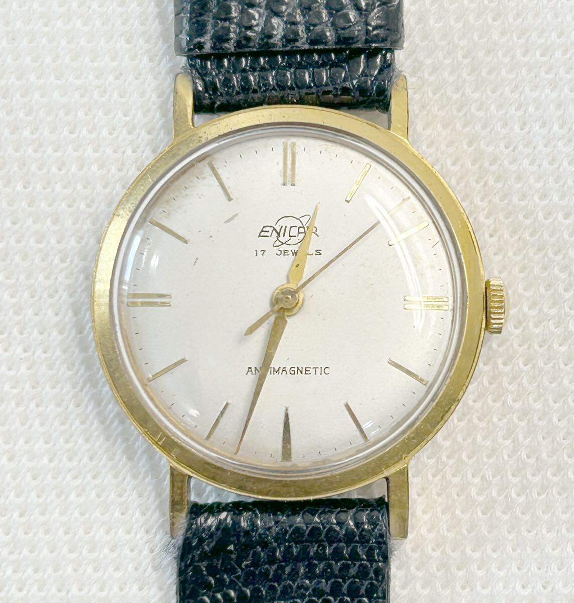 Yahoo!オークション -「enicar ultrasonic」(ブランド腕時計) の落札