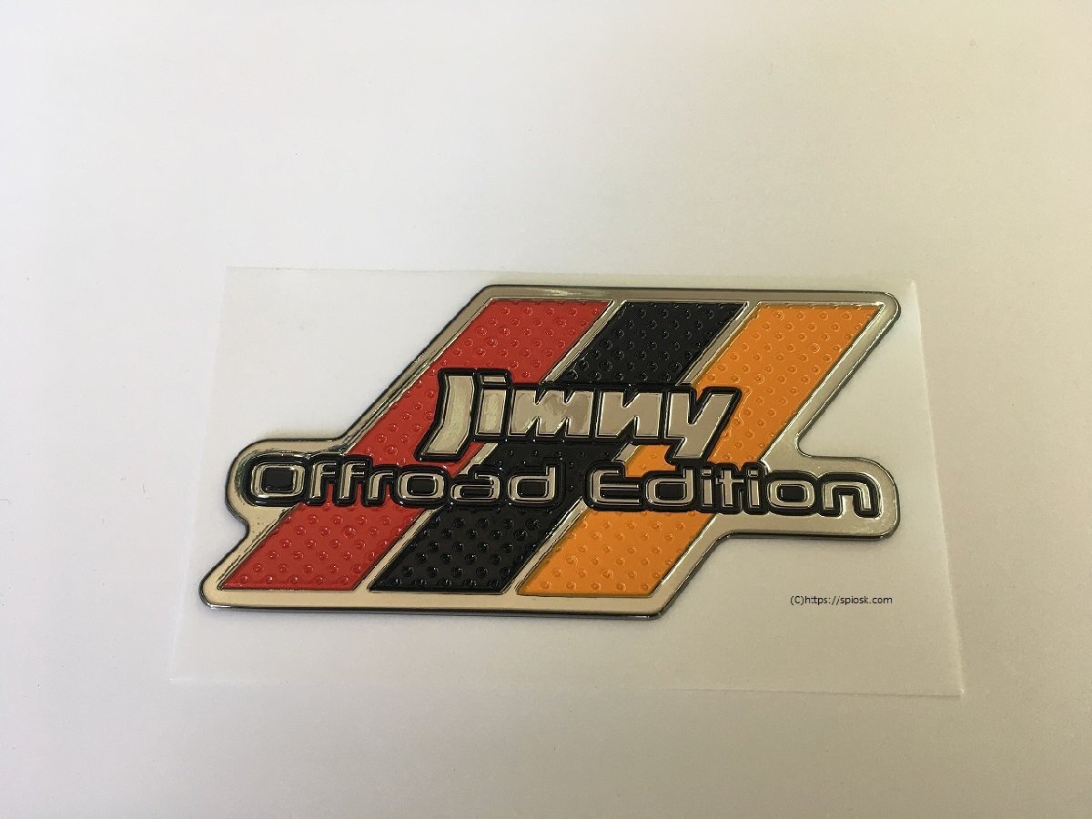 JB64W JB74W Suzuki Jimny Sierra заграничная спецификация Suzuki оригинальный детали Jimny Offroad Edition эмблема 