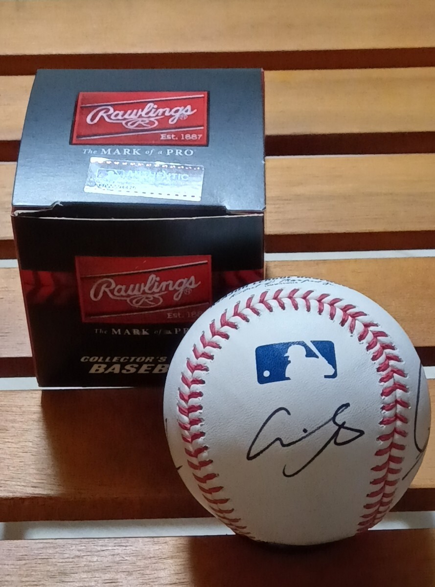 大谷翔平 山本由伸 佐々木朗希 MLB 公式球 試合球 直筆サインボール ケース付き)大谷翔平 山本由伸 佐々木朗希 直筆サインボール MLB