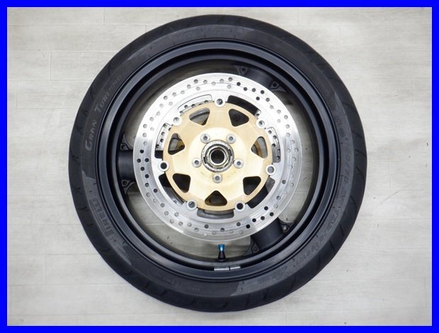 !*9C186 ZRX1200R ZRT20A переднее колесо ENKEI шина передний тормозной диск 140