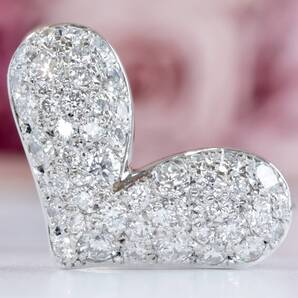 K18 WG DUNOA ダイヤモンド 0.90ct リング ダズリングハート 神田うの