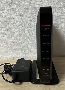 BUFFALO Wi-Fi 6 (11ax) 対応ルーター WSR-1800AX4S-BK (ACアダプター付属) バッファロー 無線LAN ルーター WiFi Wi-Fi スタンド 無線