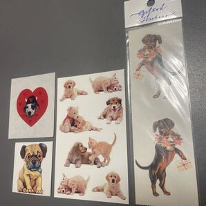 【送料無料】犬 ワンちゃん シールセット いぬ 海外 1