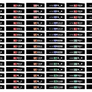 T社 4000形 自作前面行先シール
