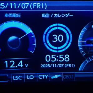 ★「最新GPSデータ2025年10月1日版入」ZERO 605V 美品 OBD2対応 レーダー ⑩ ★