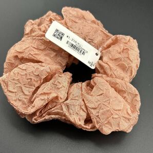 【新品】定価1210円 ヘアアクセサリー ヘアゴム シュシュ シンプル レディース◆DA1614