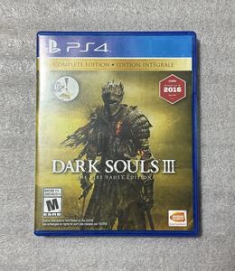 【正常動作品】 海外版(北米版) PS4 ダークソウル3 DARK SOULS Ⅲ THE FIRE FADES EDITION プレステ4 ゲーム カセット BANDAI NAMCO