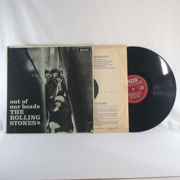 英LP The Rolling Stones Out of Our Heads UKオリジナル盤 英国盤 Mono モノラル ローリングストーンズ
