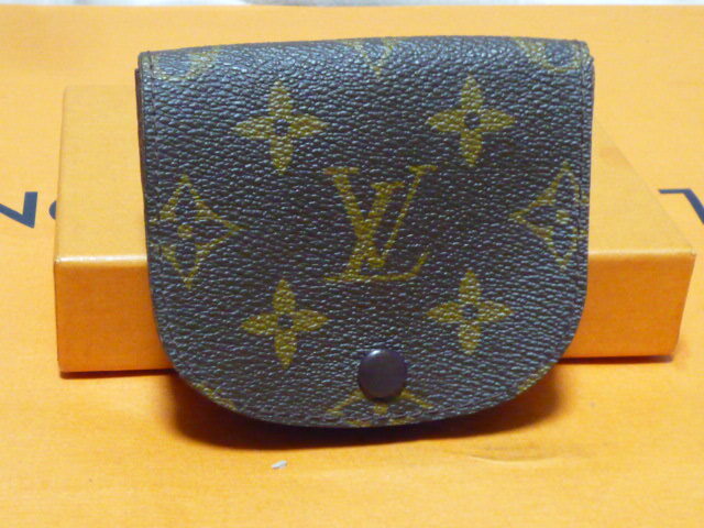  ヴィンテージ　 ルイ・ヴィトン モノグラム ライン　コインケース ポルトモネ・