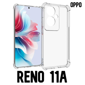 OPPO Reno11A スマホケース TPU スケルトン(ゆうパケ)