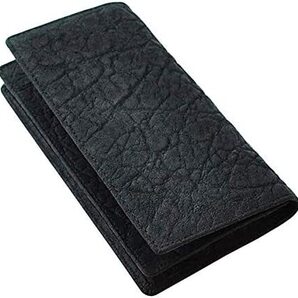 【ブラックフライデータイムセール】【送料込み】【限定】【新品】【税込み】本エレファント☆無双タイプ☆総マチ付☆ロングウォレット BK