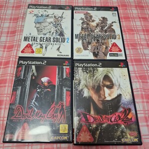PS2 プレイステーション2 プレステ2 メタルギアソリッド METAL GEAR SOLID 2 3 デビルメイクライ Devil May Cry 1 2 097 PlayStation2