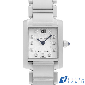 カルティエ タンクフランセーズSM WE110006 中古 レディース 腕時計 13A3CAAU0060