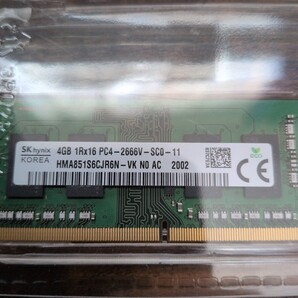 SK HYNIX PC4-2666V 8GB 4GB 2枚組 ノートパソコン用メモリ SO-DIMM 送料込み即決1800円