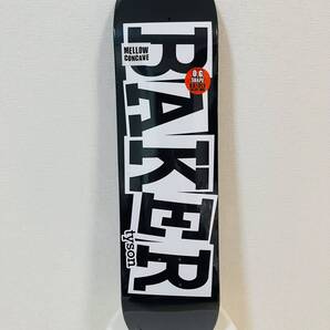 BAKER ベーカー スケートボードデッキ 8.0*31.5 黒白