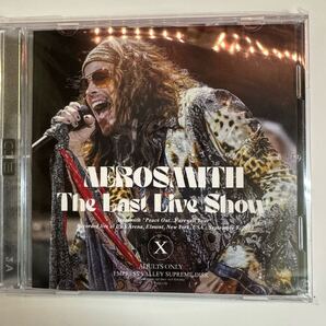 AEROSMITH / THE LAST LIVE SHOW (2CD)悲しいけどこれで最後なのよね。ツアー活動引退を表明したエアロスミスのラストライヴ!必聴!