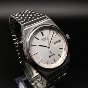 オールドクオーツの名品◆セイコー【シルバーウェーブ】亀戸精工舎1980年製造◆SEIKO純正ブレス◆新品電池交換済(好調稼働品)