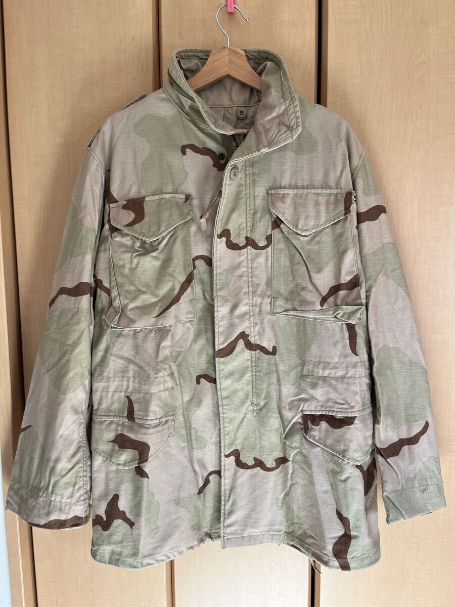 (中古)US ARMY M-65 フィールドジャケット 3Cデザート S-L フ