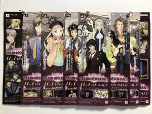 CN514 TALES OF XILLIA2 テイルズ オブ エクシリア2 PS3 ナムコ 短冊ポスター / 8枚セット 【ポスター】 1029