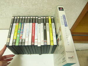(3)PS2ソフト17本セット【遥かなる時空の中で3 運命の迷宮 ラビリンス プレミアムBOX/鋼の錬金術師 ドリームカーニバル 含む色々17本】中古