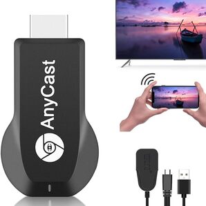 HDMI ミラーキャスト ワイヤレス 正規品 Anwineke ミラーリング phone&Android スクリーンに携帯の画面を映す 【管理番号:A269】