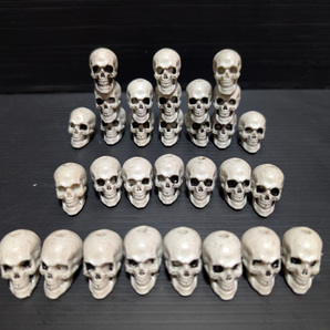 ドクロ スカル ミニサイズ 小さい ガイコツ 30個入り お化け屋敷 小道具 ハロウィン 飾り ドリームチャンネル