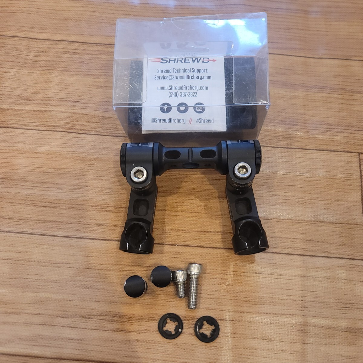 アーチェリー vバー Shrewd Atlas ダブルVバー