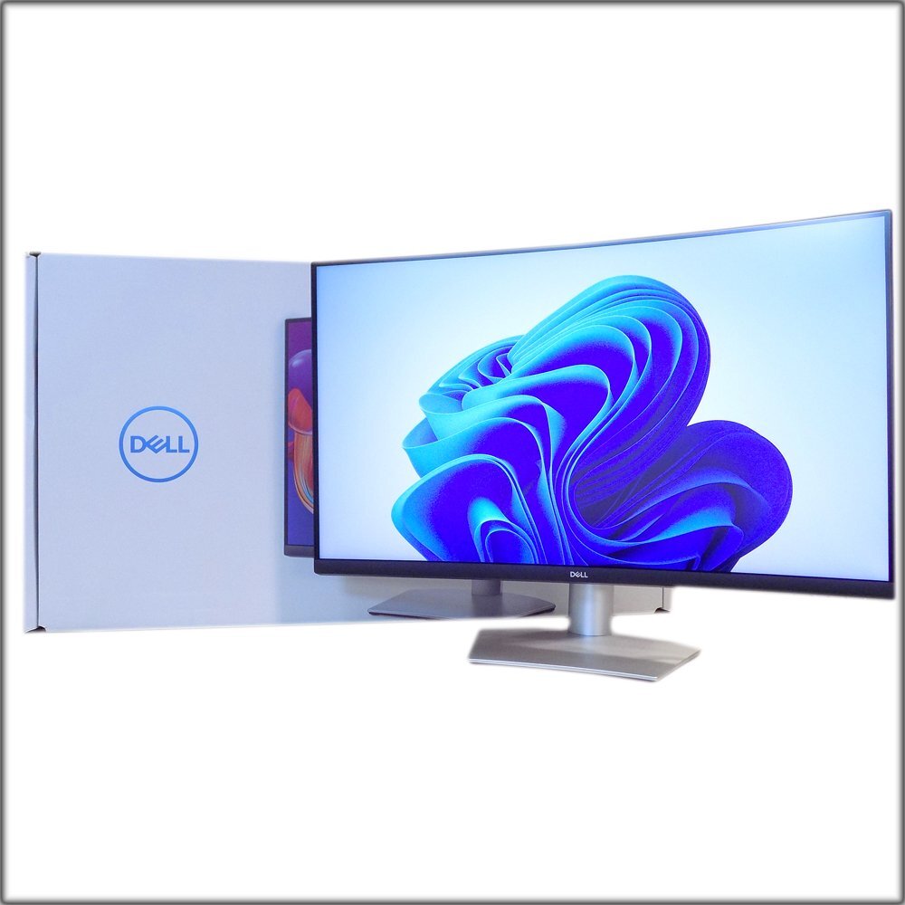 【すし】DELL S3221QS　31.5インチ4K曲面　モニター Amazon.co.jp: Dell S3221QS 31.5インチ 曲面 4K モニター