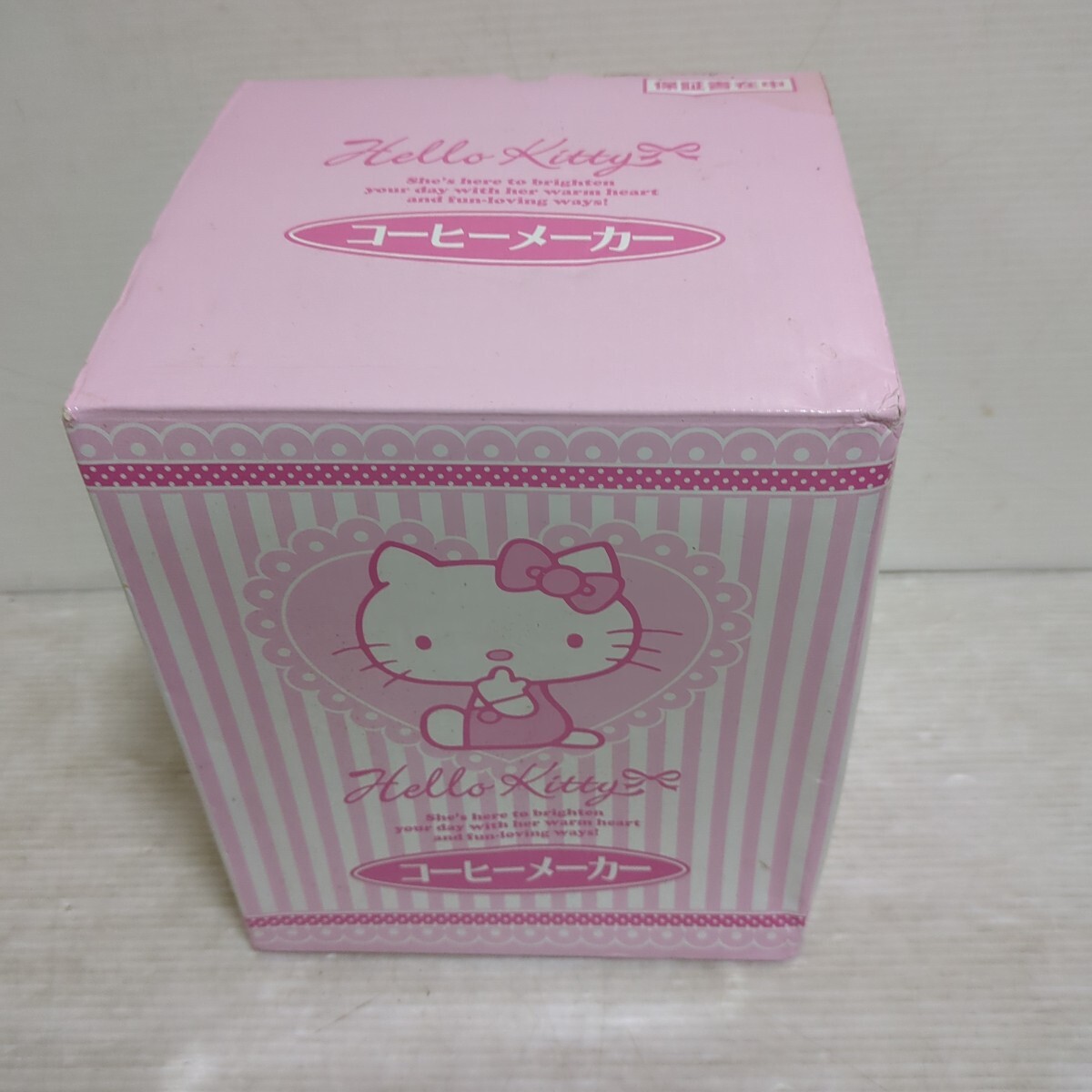 ハローキティ　コーヒーメーカー　DCM-0703（KT）未使用品