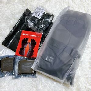 電熱グローブ バイク グローブ 冬バイク 7.4V/6400mAh 急速充電 スマホ対応 滑り止め 電熱手袋 登山 除雪 通勤 スキー アウトドア 男女兼用