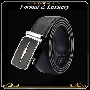 ベルト j57【黒】折りたたみ発送 ブラック 穴なし 無段階調整ベルト ゴルフベルト 人気 オートロック メンズ 革 ビジネス カジュアル