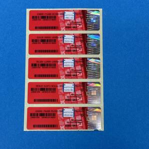 Windows11 Home プロダクトキー coaシール OEM 日本語版 5枚セット 赤