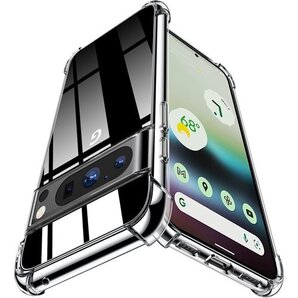 Google Pixel 8 Pro ケース クリア 止 指紋防止 滑り止め 脱着簡単 カバー ZW79-27 395