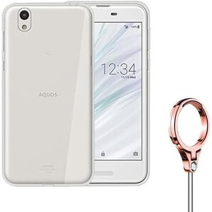 AQUOS sense SH-01K SHV40 se SH-M05 ケース 柔らかいTPU素材 クリアカバー 828