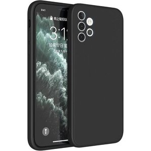Galaxy A32 5G ケース シリコン 耐衝撃 A32 5G ケース 黒 MJJ-1053-A32-01 145