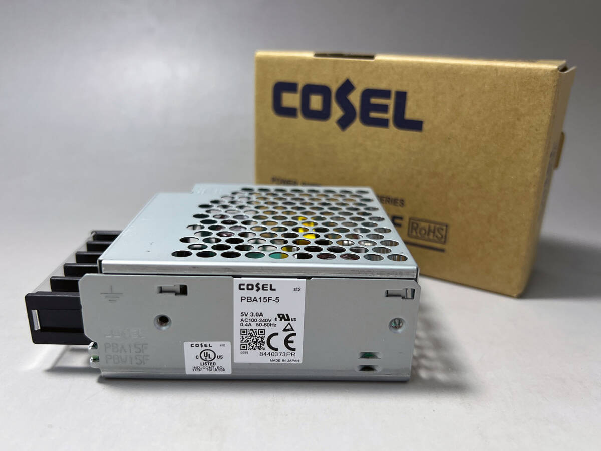 ★スイッチング電源 PBA15F-5 DC5V 15W コーセル(COSEL) 