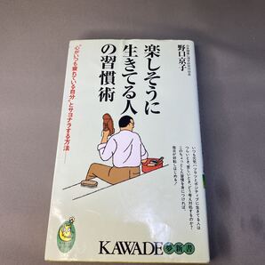 楽しそうに生きてる人の習慣術 “心がいつも疲れている自分”とサヨナラする方法 (KAWADE夢新書) 野口京子/著