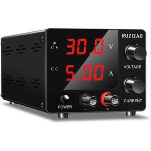 RUZIZAO 安定化電源 可変直流安定化電源 0~30V 0~5A